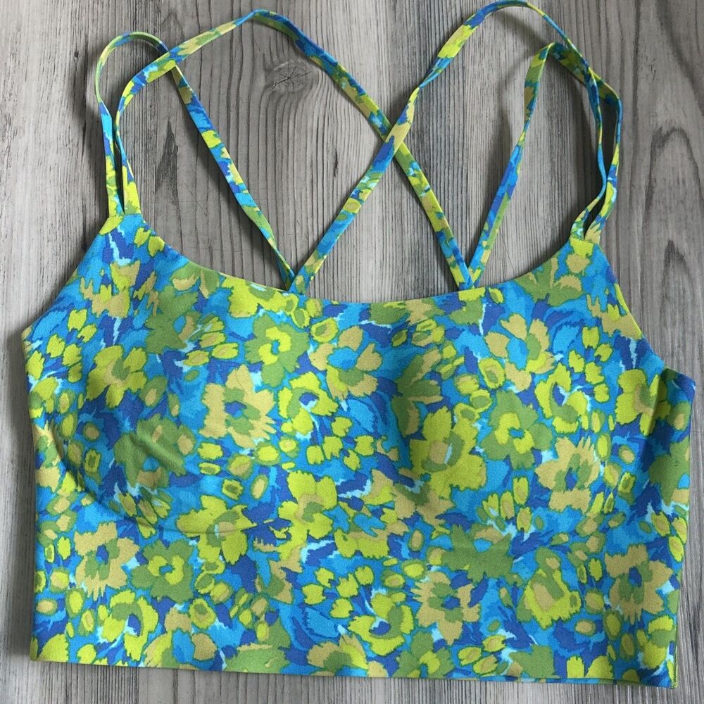 Offline By Aerie Lightly Padded Sports Yoga Gym Athletic Running Bra Size XS